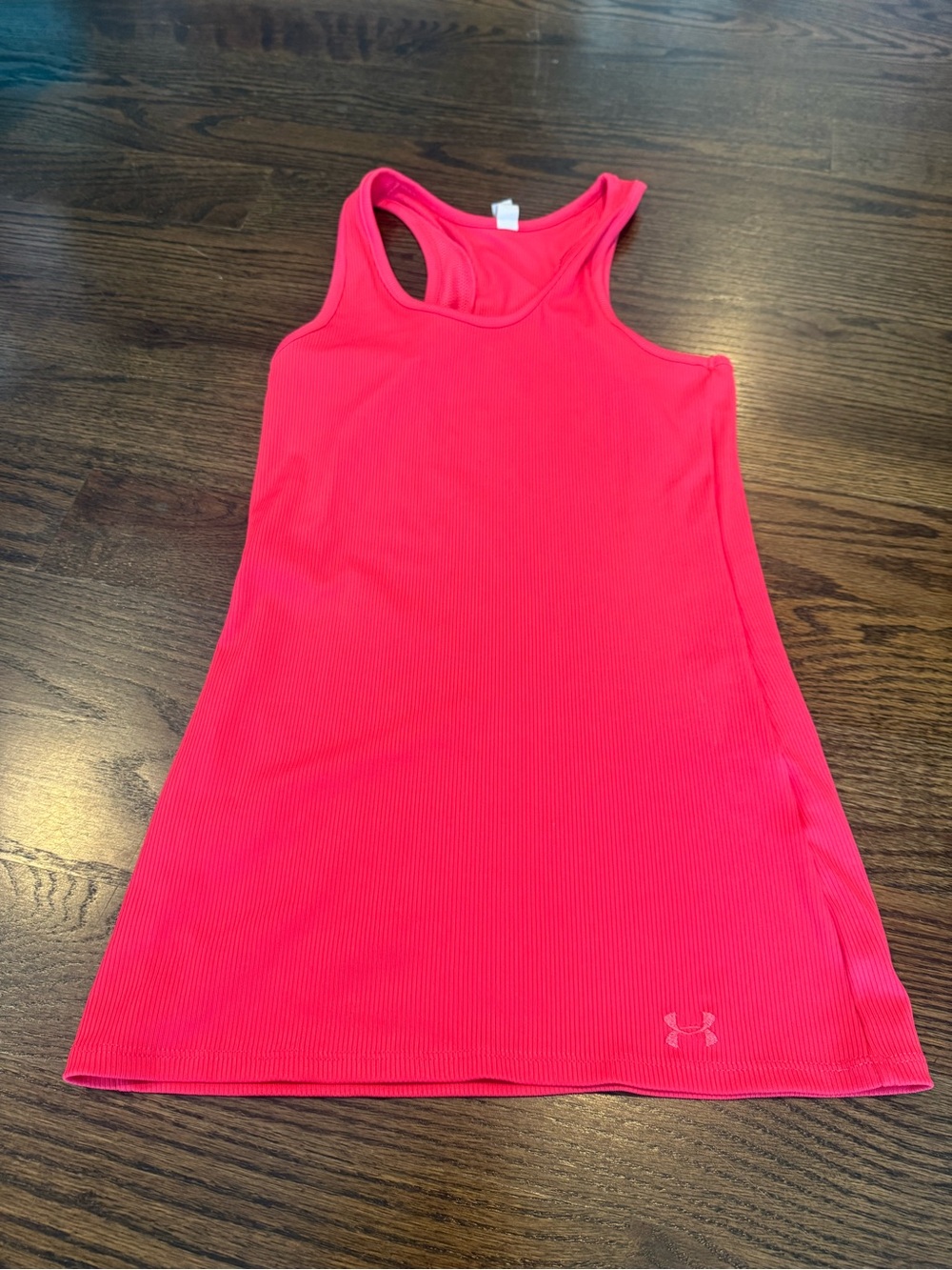 Under Armour Coral Ribbed Scoop Tank